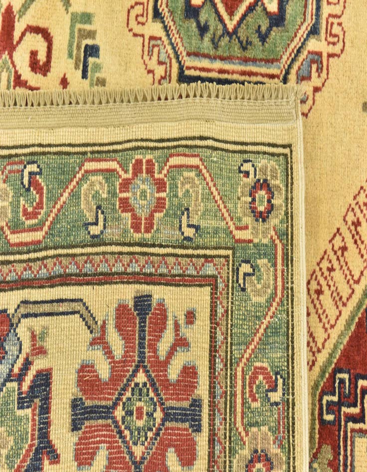 Detail image of  6' 8 x 9' 6  Hand Knotted Kazak Rug