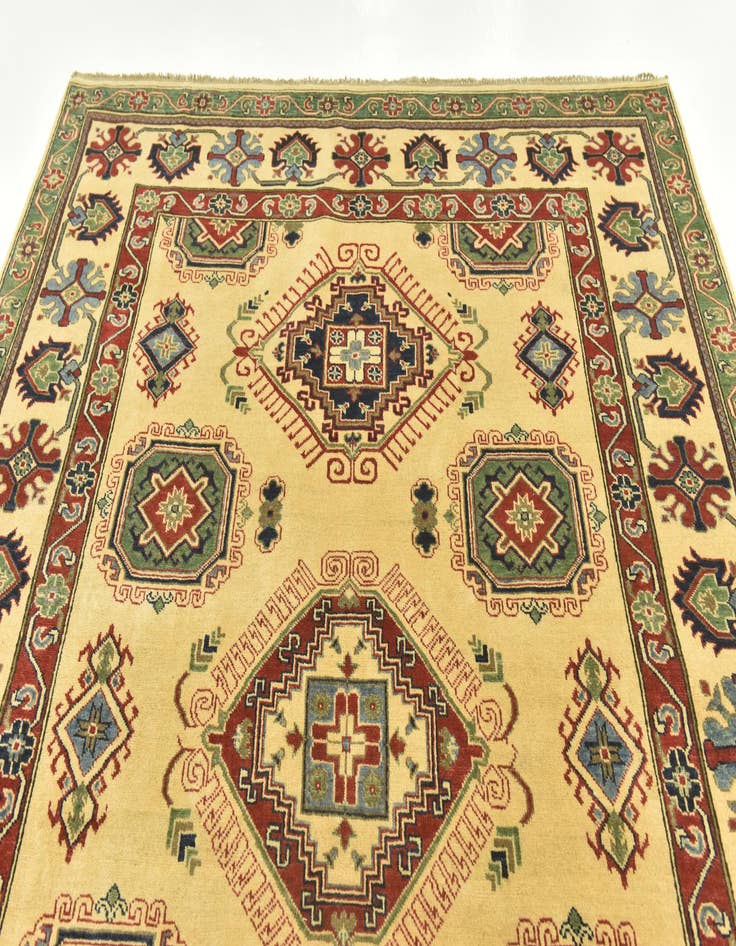 Detail image of  6' 8 x 9' 6  Hand Knotted Kazak Rug