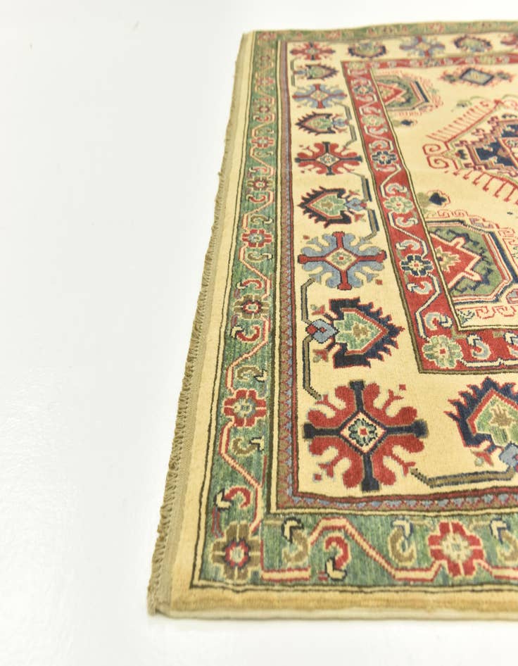 Detail image of  6' 8 x 9' 6  Hand Knotted Kazak Rug