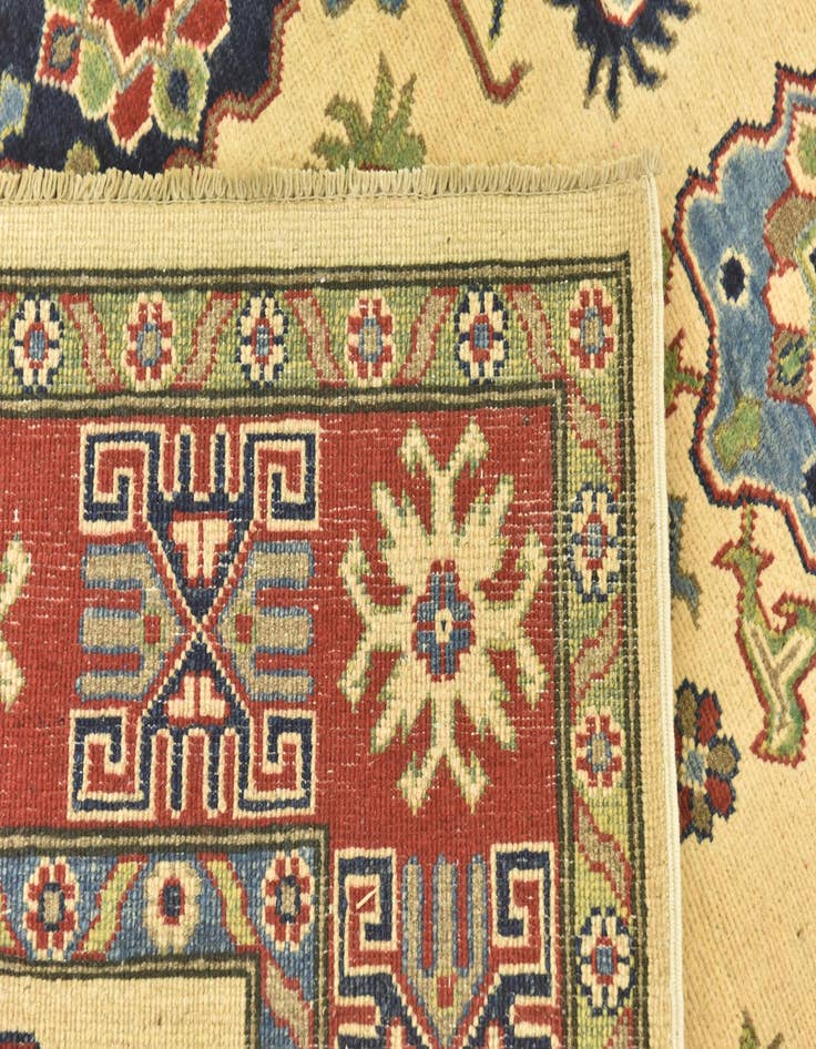 Detail image of  5' 8 x 7' 9  Hand Knotted Kazak Rug