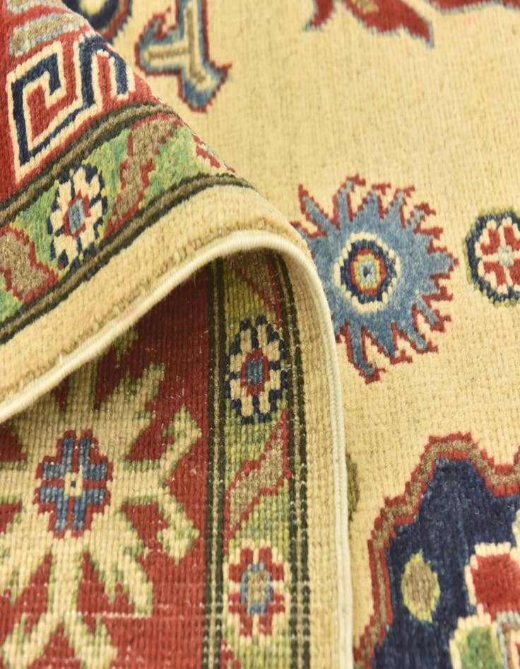 Detail image of  5' 8 x 7' 9  Hand Knotted Kazak Rug