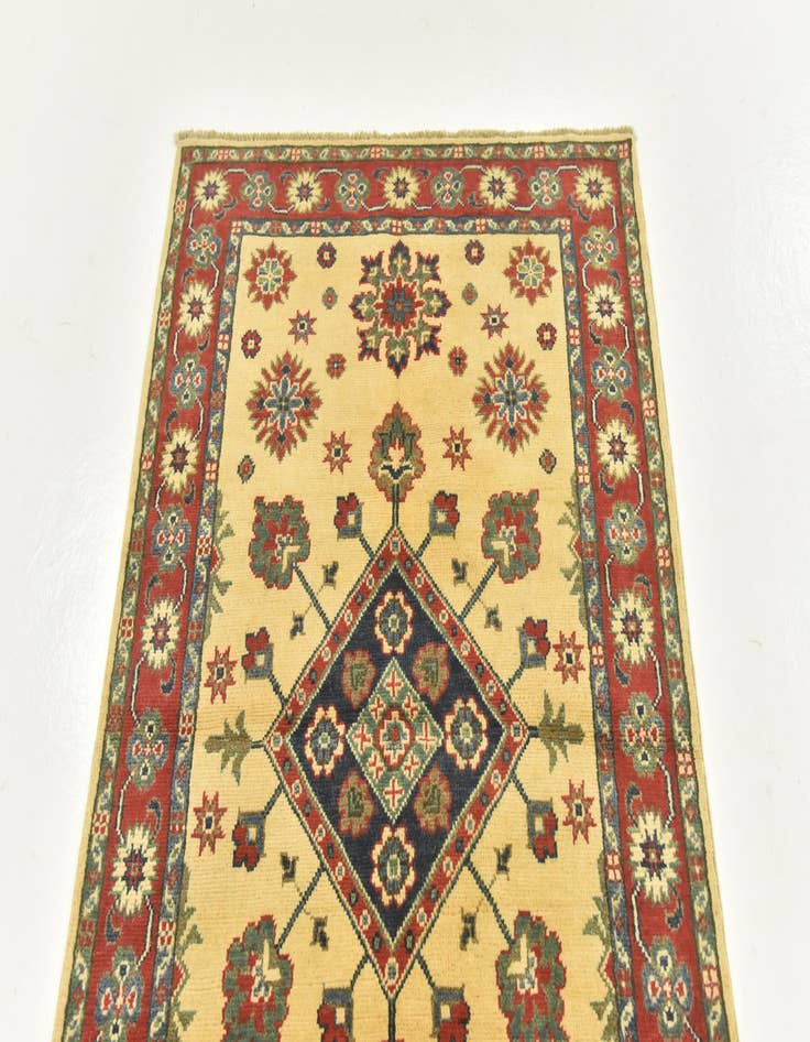 Detail image of  3' 5 x 5' 3  Hand Knotted Kazak Oriental Rug