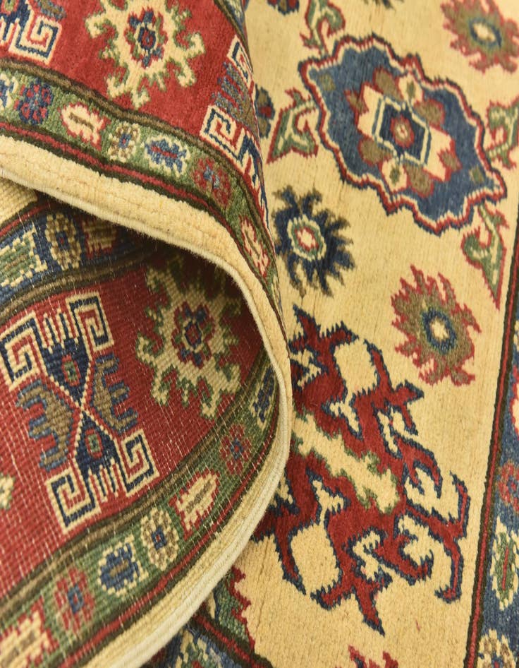 Detail image of  4' x 6'  Hand Knotted Kazak Rug