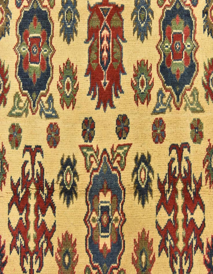 Detail image of  4' x 6'  Hand Knotted Kazak Rug