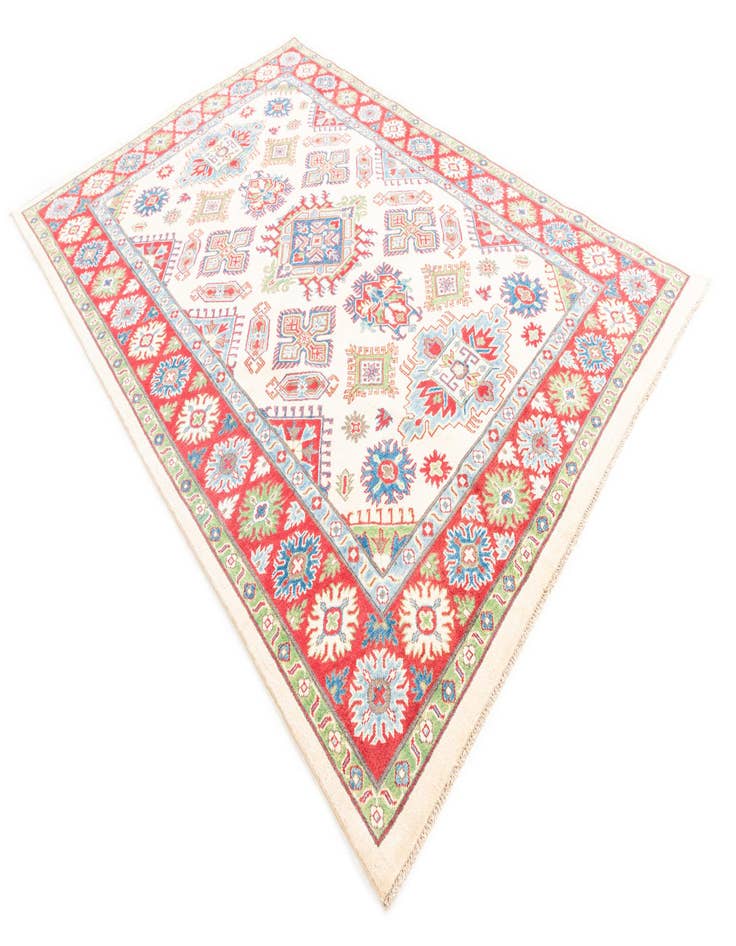 Detail image of  6' 6 x 9' 7  Hand Knotted Kazak Rug