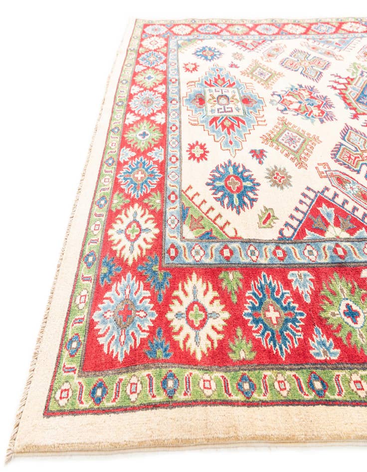 Detail image of  6' 6 x 9' 7  Hand Knotted Kazak Rug