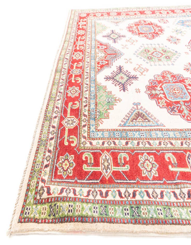 Detail image of  6' 7 x 9' 9  Hand Knotted Kazak Rug