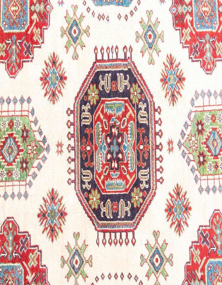 Detail image of  6' 7 x 9' 9  Hand Knotted Kazak Rug