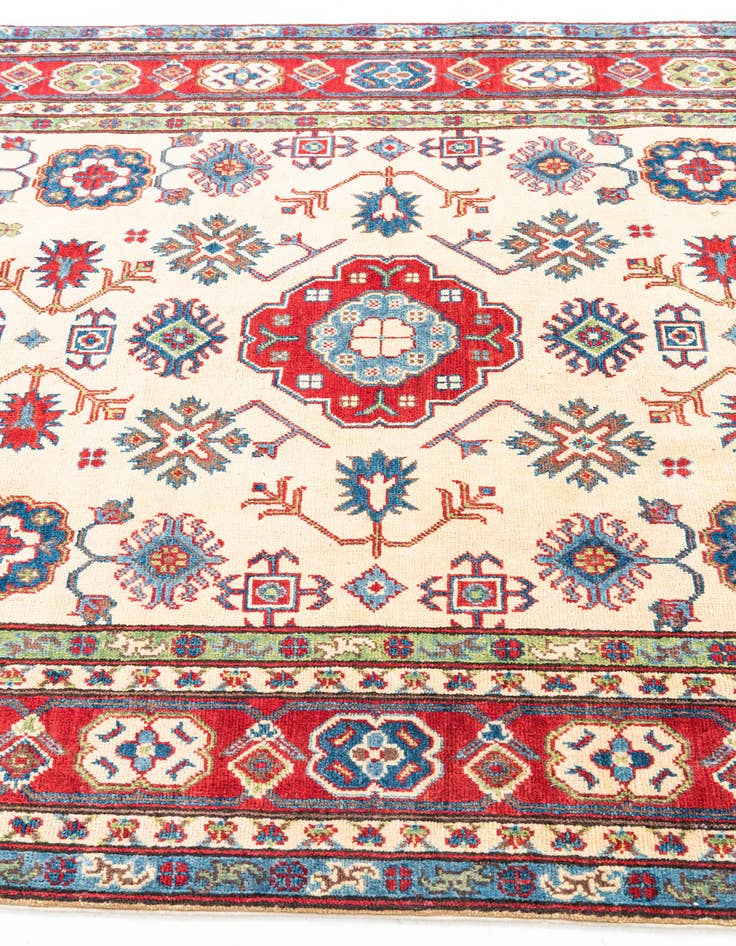 Detail image of  5' 1 x 7'  Hand Knotted Kazak Rug