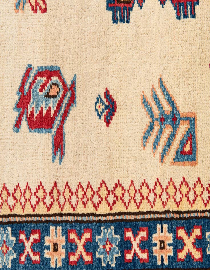 Detail image of  9' 2 x 11' 8  Hand Knotted Kazak Rug