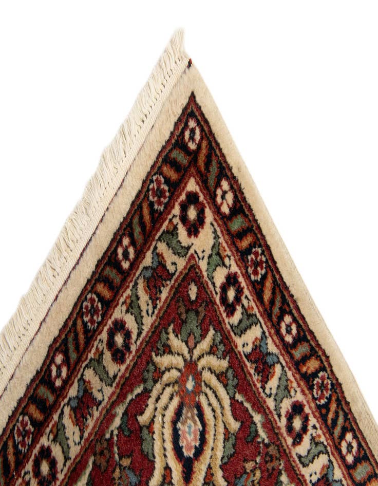 Detail image of  8' 2 x 11' 6  Hand Knotted Kerman Wool Rug