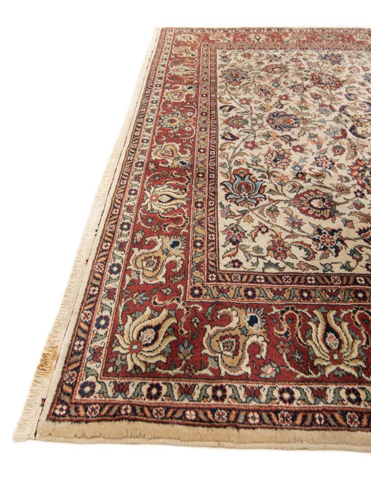 Detail image of  8' 2 x 11' 6  Hand Knotted Kerman Wool Rug