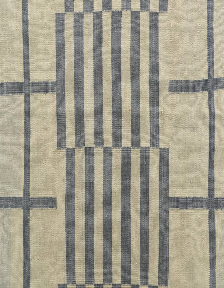 Detail image of  7' x 9' 5  Hand Woven Kilim Modern Wool Rug
