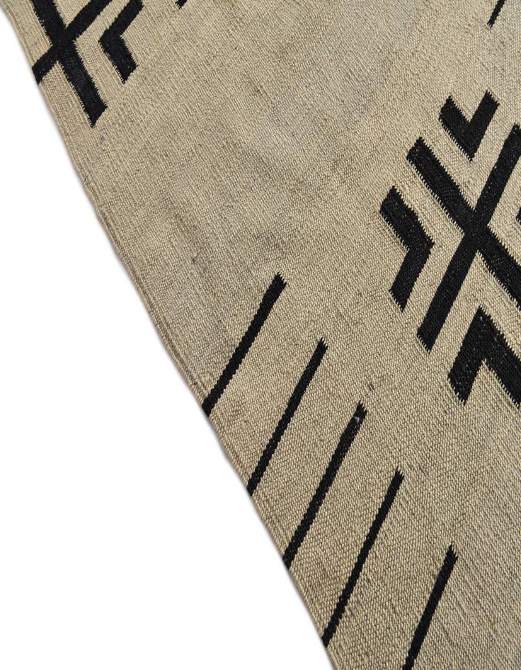 Detail image of  10' x 12' 8  Hand Woven Kilim Modern Wool Rug