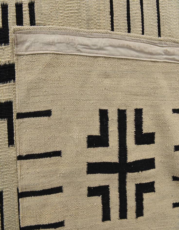Detail image of  10' x 12' 8  Hand Woven Kilim Modern Wool Rug