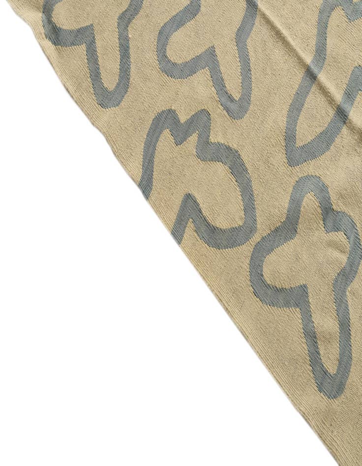 Detail image of  8' 2 x 9' 6  Hand Woven Kilim Modern Wool Rug