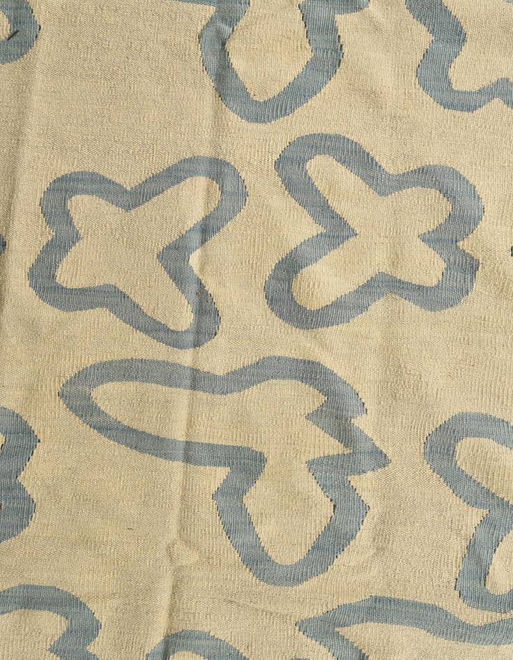 Detail image of  8' 2 x 9' 6  Hand Woven Kilim Modern Wool Rug