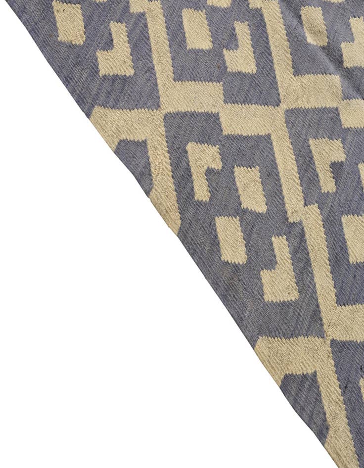 Detail image of  6' x 7' 8  Hand Woven Kilim Modern Wool Rug