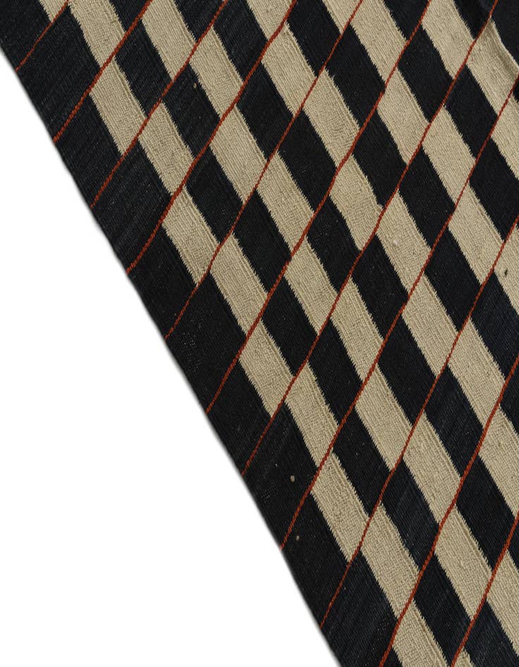 Detail image of  7' 10 x 9' 8  Hand Woven Kilim Modern Wool Rug