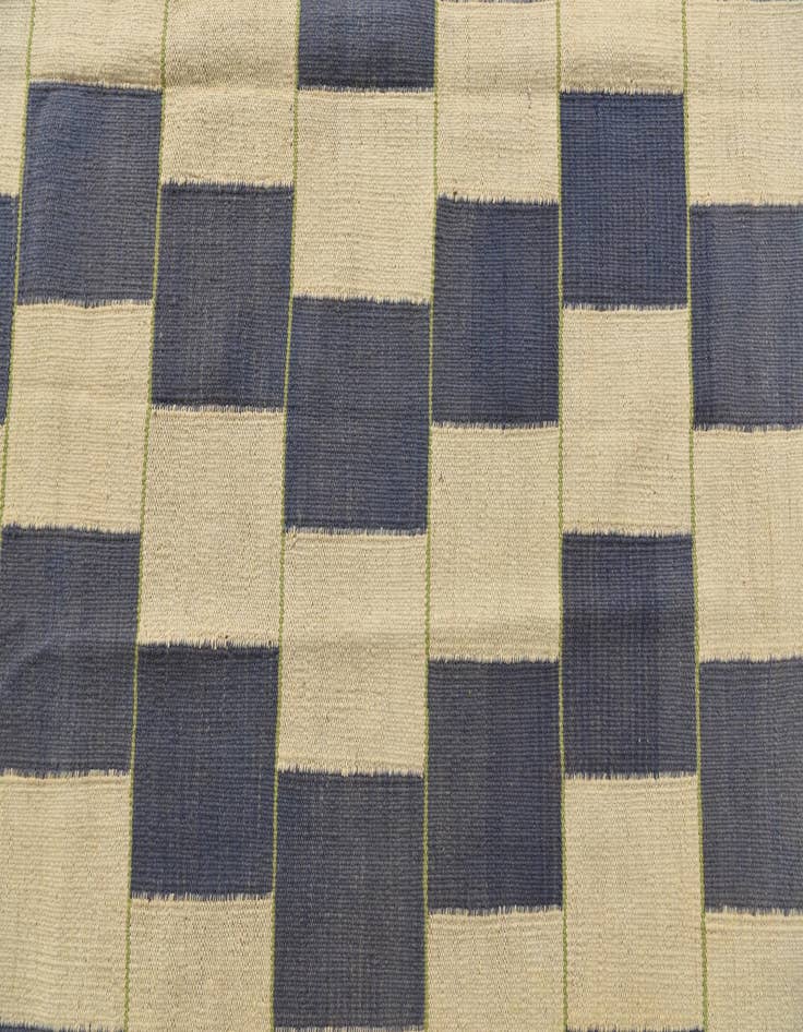 Detail image of  5' 10 x 7' 6  Hand Woven Kilim Modern Wool Rug