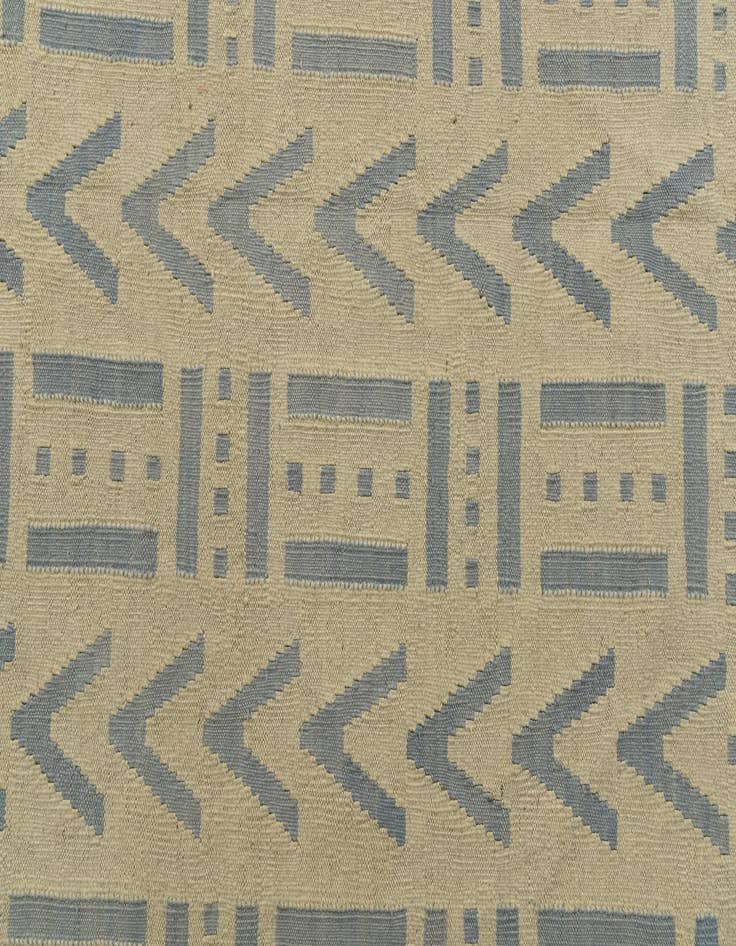 Detail image of  5' x 6' 6  Hand Woven Kilim Modern Wool Rug