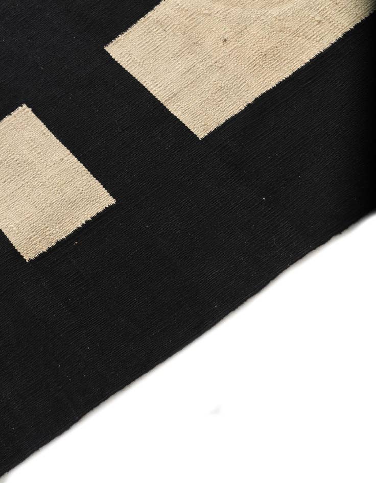Detail image of  8' 4 x 9' 7  Hand Woven Kilim Modern Wool Rug