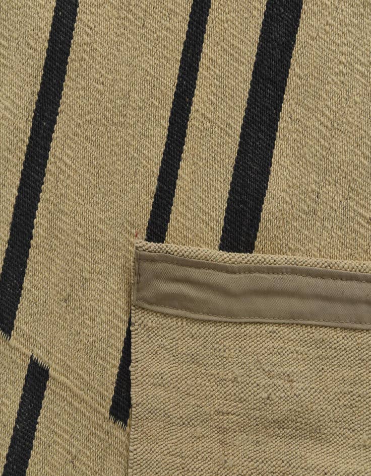 Detail image of  9' 9 x 13'  Hand Woven Kilim Modern Wool Rug