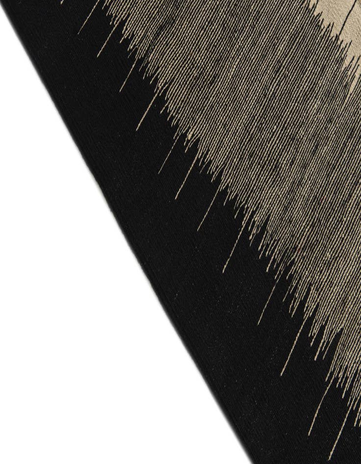 Detail image of  8' 5 x 9' 5  Hand Woven Kilim Modern Wool Rug