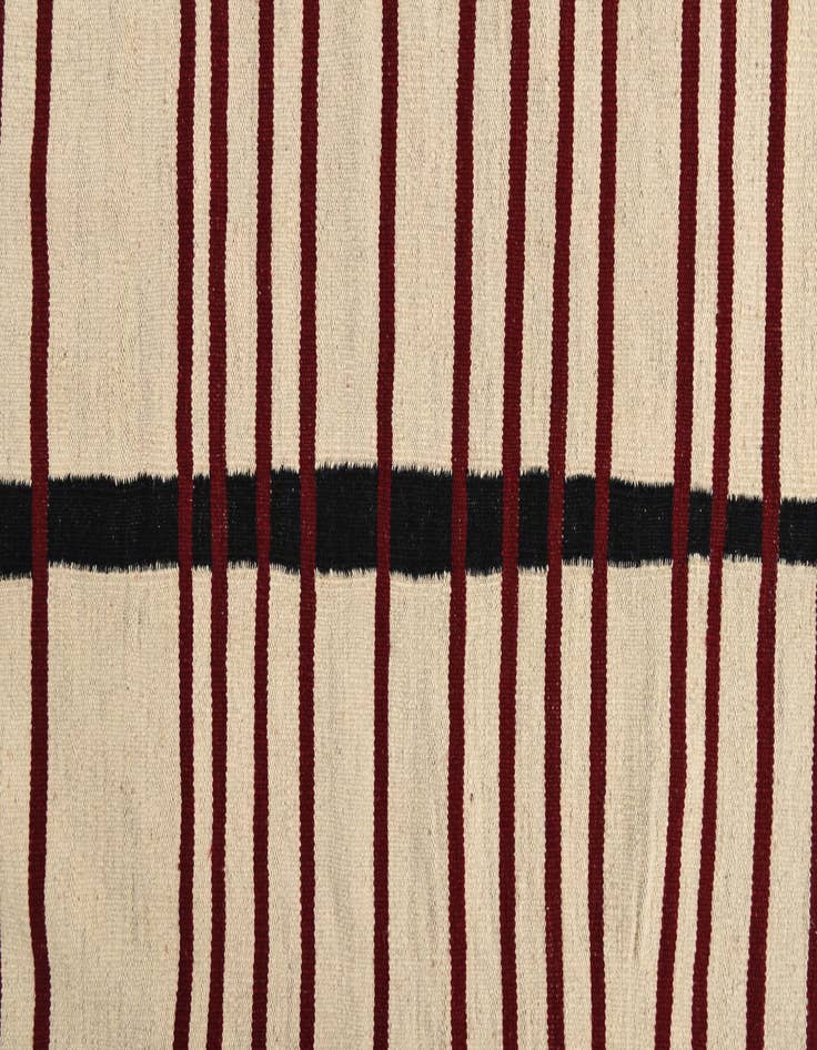 Detail image of  5' 8 x 8' 2  Hand Woven Kilim Modern Wool Rug
