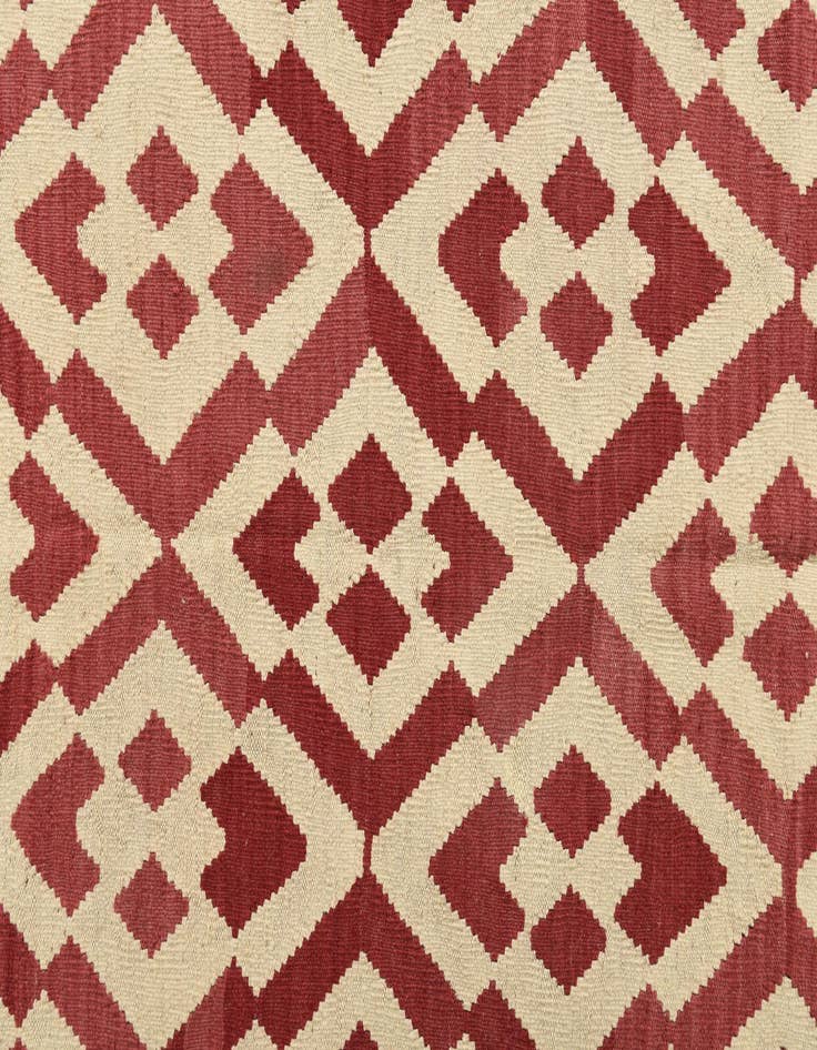 Detail image of  6' x 7' 9  Hand Woven Kilim Modern Wool Rug