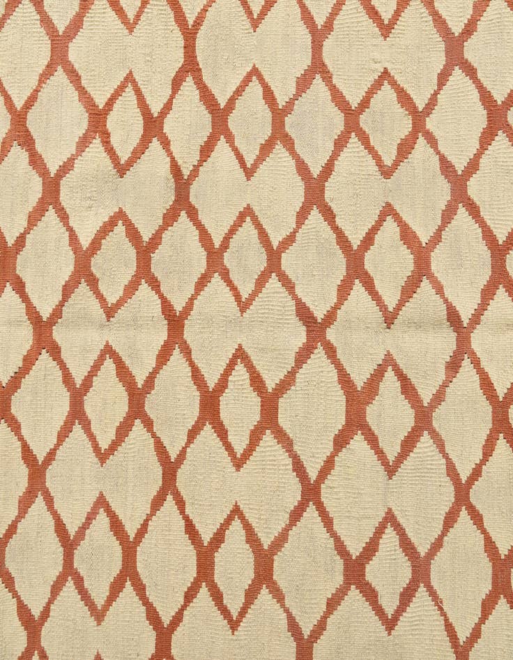 Detail image of  6' 10 x 9' 8  Hand Woven Kilim Modern Wool Rug
