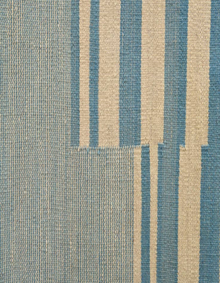 Detail image of  5' 8 x 7' 8  Hand Woven Kilim Modern Wool Rug