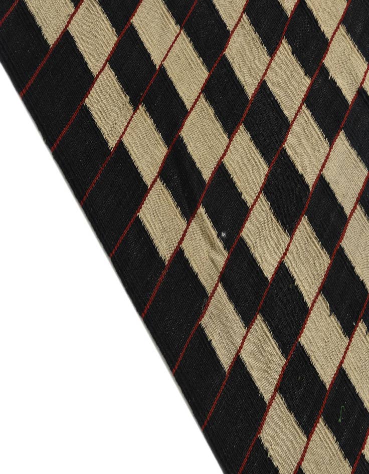 Detail image of  6' 9 x 9' 6  Hand Woven Kilim Modern Wool Rug