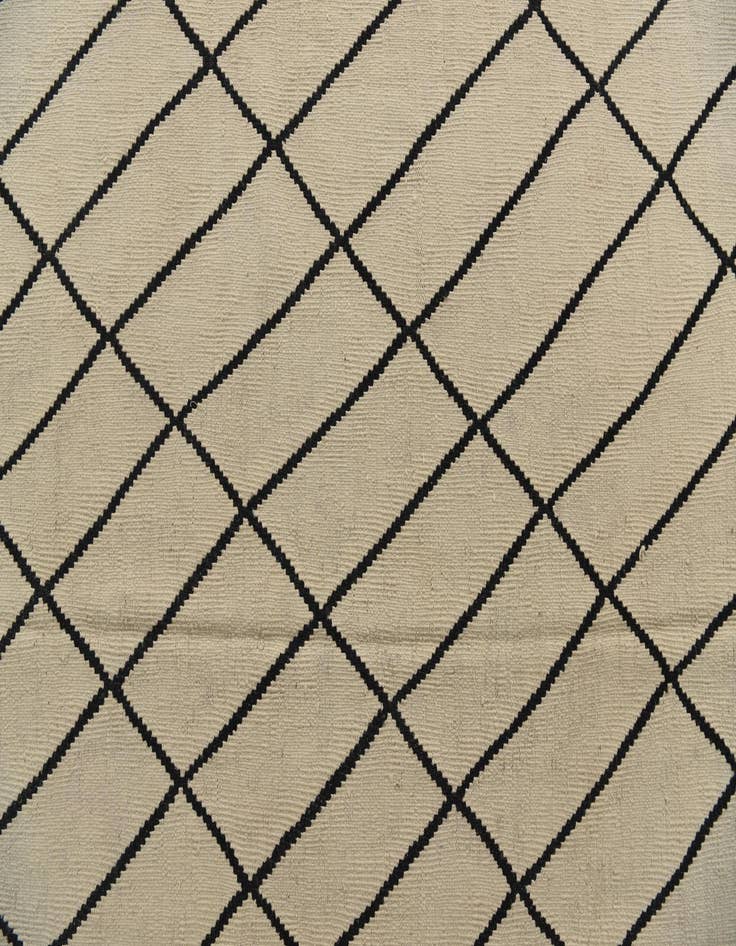 Detail image of  8' 3 x 9' 10  Hand Woven Kilim Modern Wool Rug