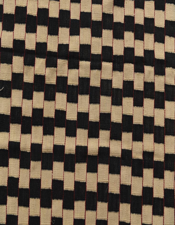 Detail image of  5' 8 x 7' 6  Hand Woven Kilim Modern Wool Rug