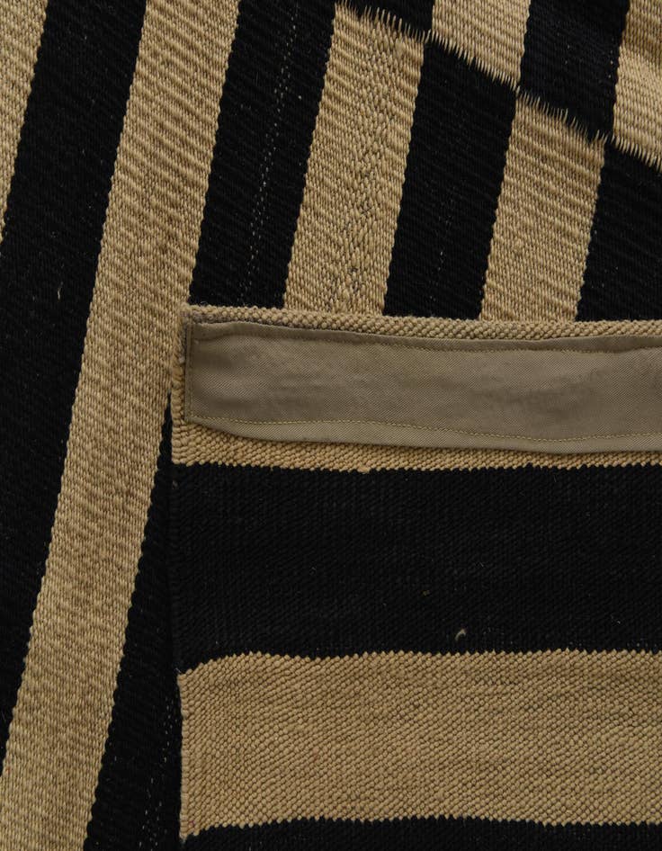 Detail image of  8' 9 x 11' 2  Hand Woven Kilim Modern Wool Rug