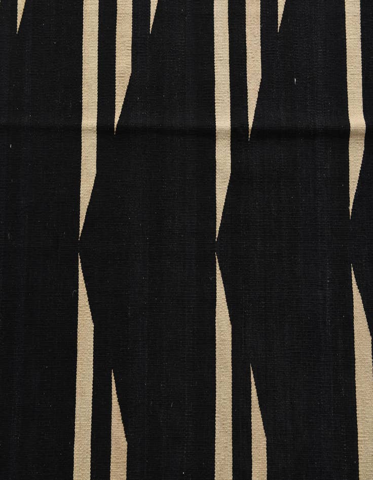 Detail image of  10' 1 x 12' 10  Hand Woven Kilim Modern Wool Rug