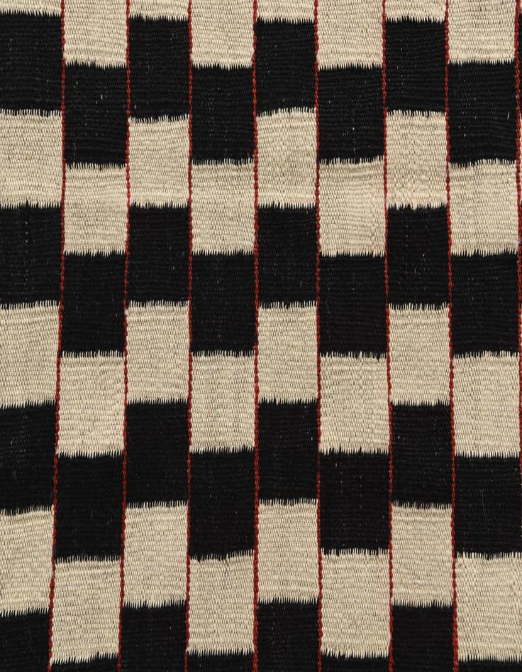 Detail image of  8' 1 x 9' 9  Hand Woven Kilim Modern Wool Rug