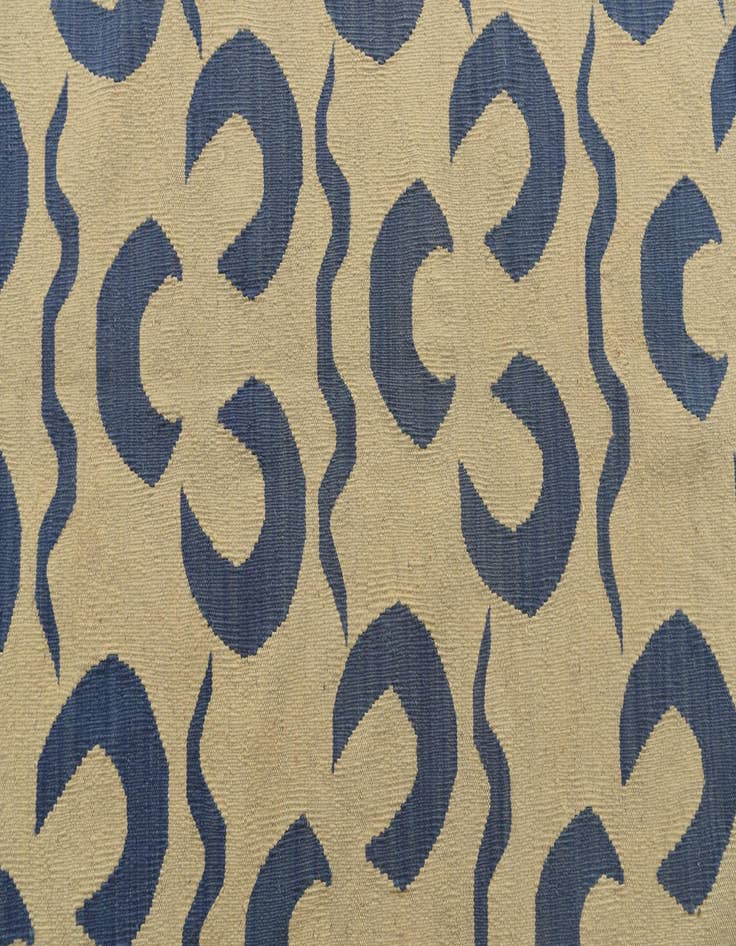 Detail image of  5' x 6' 5  Hand Woven Kilim Modern Wool Rug