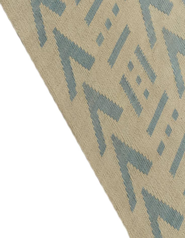 Detail image of  5' x 6' 1  Hand Woven Kilim Modern Wool Rug