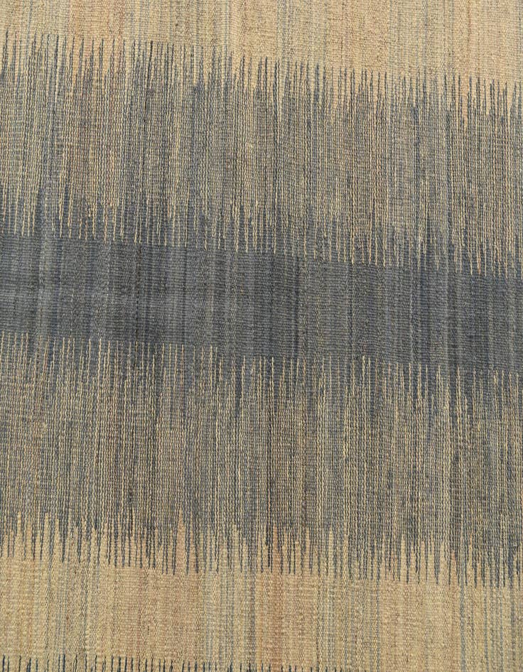 Detail image of  4' 5 x 5' 10  Hand Woven Kilim Modern Wool Rug