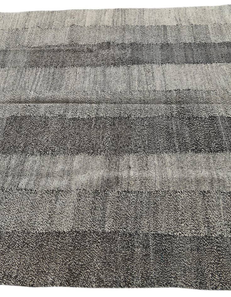 Detail image of  5' 10 x 7' 7  Hand Woven Kilim Modern Wool Rug