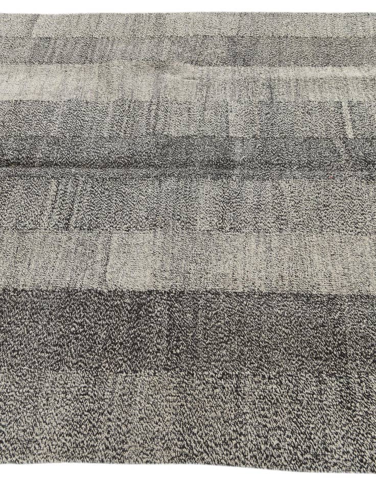 Detail image of  5' 8 x 7' 8  Hand Woven Kilim Modern Wool Rug