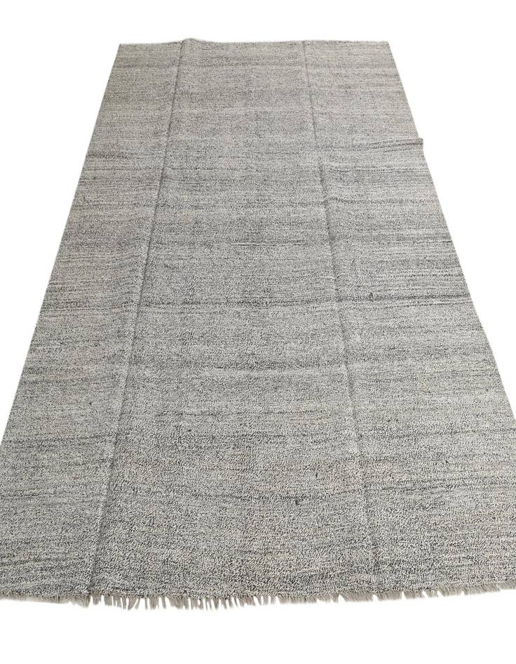 Detail image of  8' 4 x 9' 6  Hand Woven Kilim Modern Wool Rug