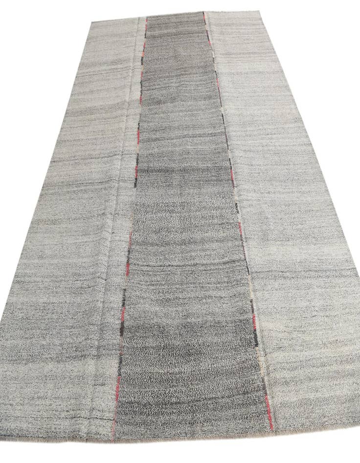 Detail image of  9' 2 x 11' 8  Hand Woven Kilim Modern Wool Rug