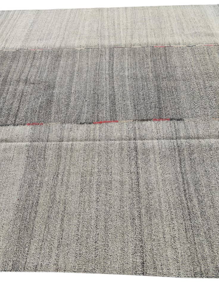 Detail image of  9' 2 x 11' 8  Hand Woven Kilim Modern Wool Rug