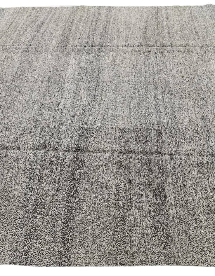 Detail image of  8' 1 x 9' 8  Hand Woven Kilim Modern Wool Rug