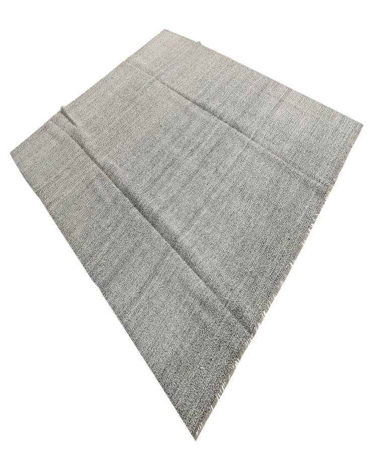 Detail image of  8' 2 x 9' 6  Hand Woven Kilim Modern Wool Rug