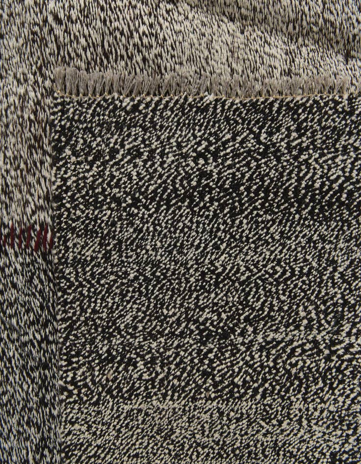 Detail image of  9' x 12'  Hand Woven Kilim Modern Wool Rug