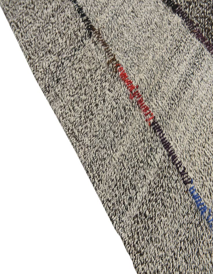 Detail image of  5' 6 x 7' 3  Hand Woven Kilim Modern Wool Rug